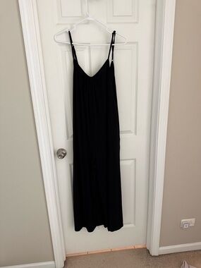 Black Spaghetti Strap Maxi Dress - Elegant Everyday Style
